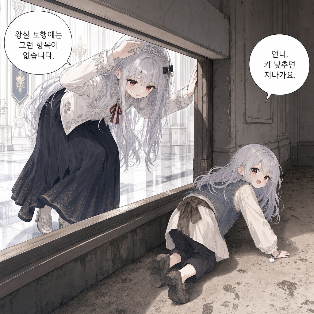 짐은 돌아가지 않기로 했다 016화 - 하층 회랑 숨바꼭질 002컷