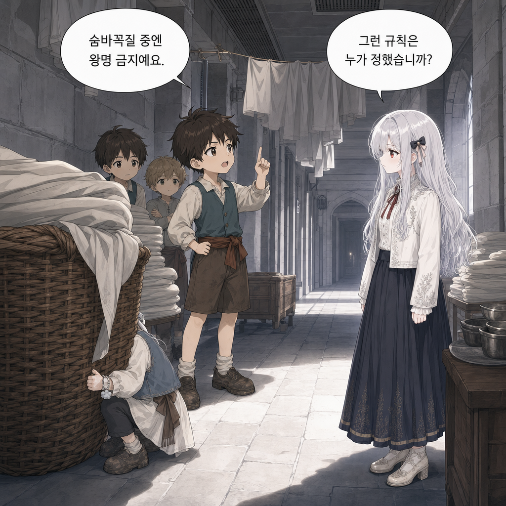짐은 돌아가지 않기로 했다 016화 - 하층 회랑 숨바꼭질 004컷