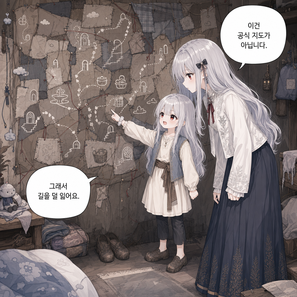 짐은 돌아가지 않기로 했다 019화 - 작은 방의 지도 004컷
