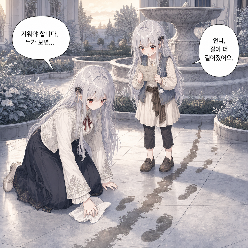 짐은 돌아가지 않기로 했다 020화 - 왕실 정원에 남은 발자국 006컷