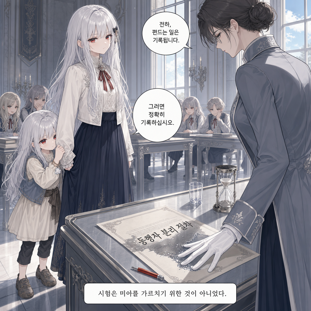 짐은 돌아가지 않기로 했다 021화 - 미아의 예법 시험 010컷
