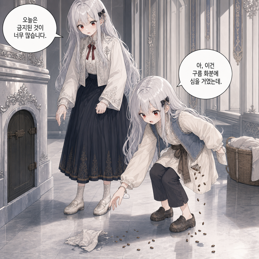 짐은 돌아가지 않기로 했다 023화 - 시녀장의 모른 척 003컷