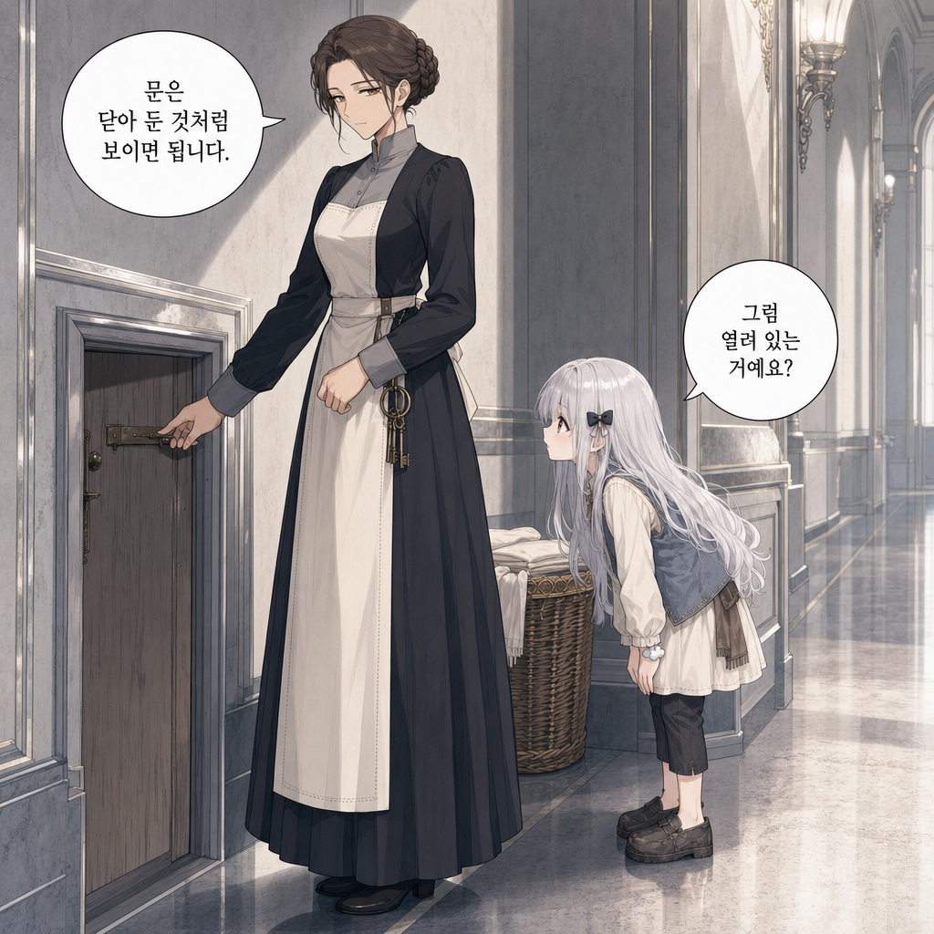 짐은 돌아가지 않기로 했다 023화 - 시녀장의 모른 척 009컷