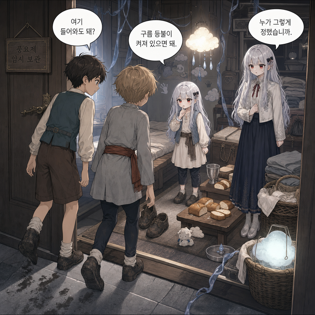 짐은 돌아가지 않기로 했다 030화 - 미아의 방에 남은 빛 003컷