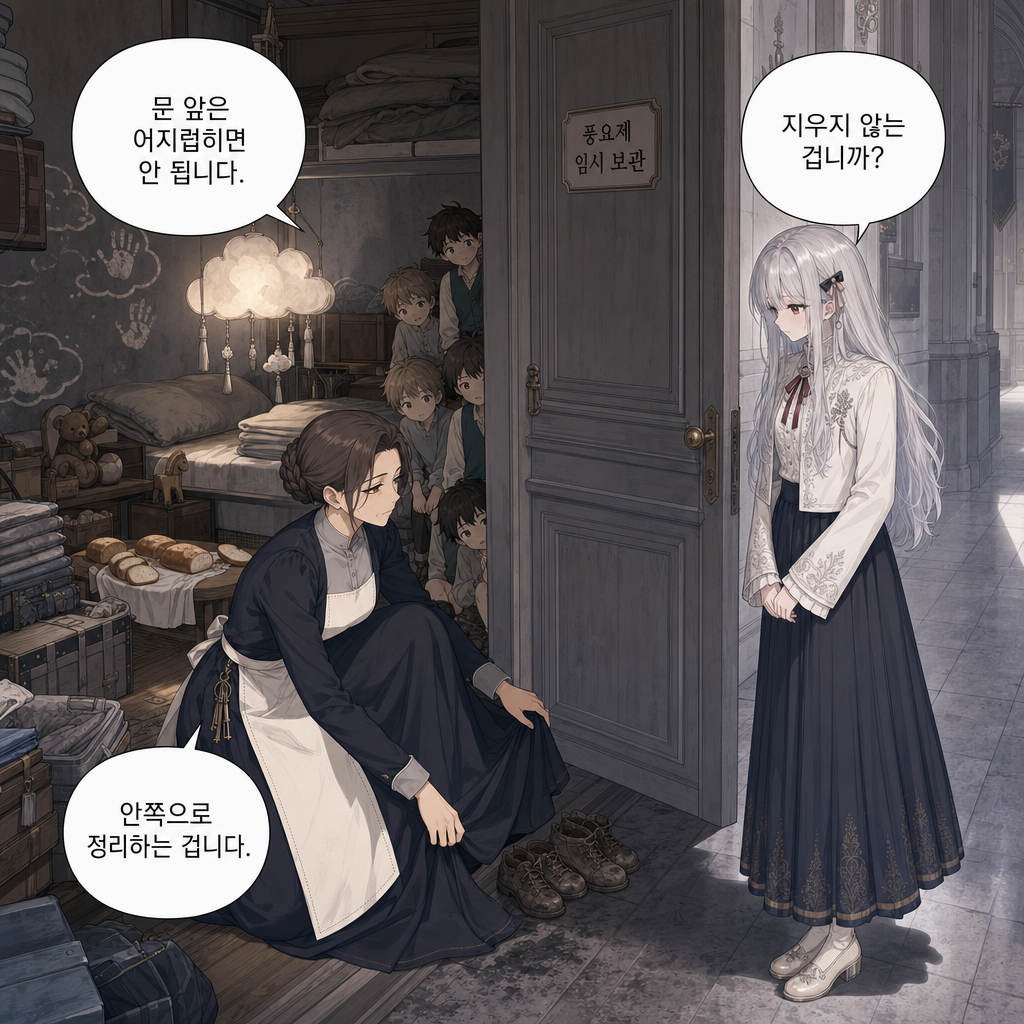 짐은 돌아가지 않기로 했다 030화 - 미아의 방에 남은 빛 004컷