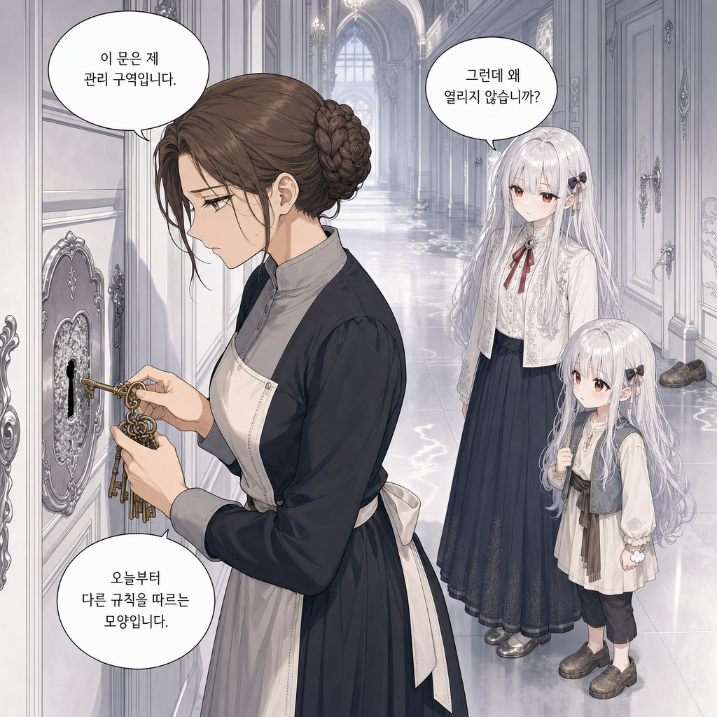 짐은 돌아가지 않기로 했다 031화 - 언니, 문이 이상해 005컷