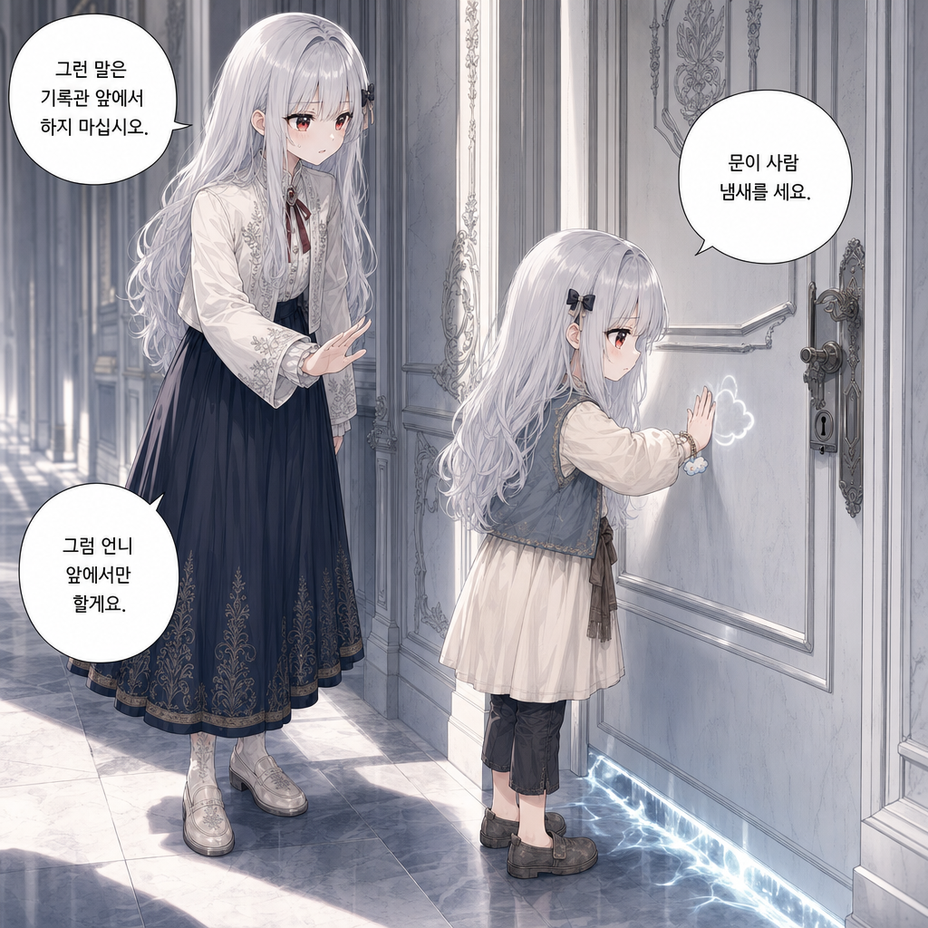 짐은 돌아가지 않기로 했다 031화 - 언니, 문이 이상해 007컷