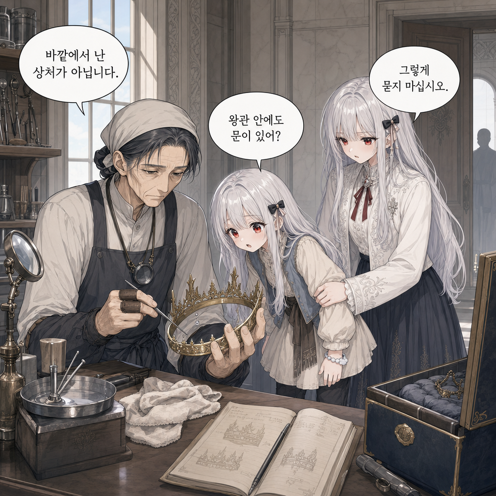 짐은 돌아가지 않기로 했다 032화 - 왕관 수선실 007컷