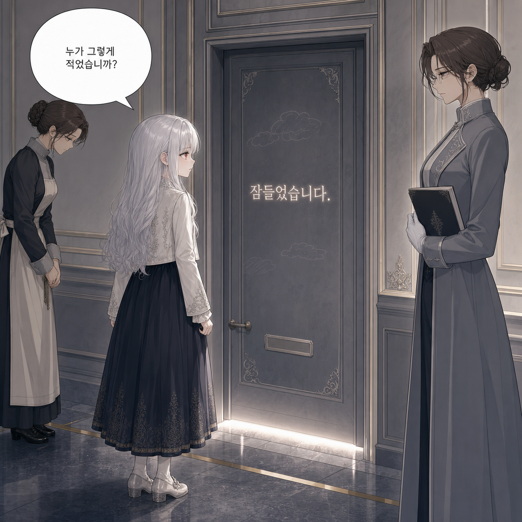 짐은 돌아가지 않기로 했다 038화 - 미아가 잠든 방 앞에서 009컷