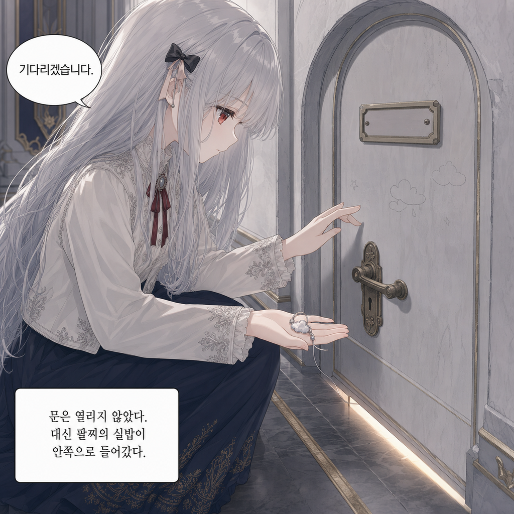 짐은 돌아가지 않기로 했다 038화 - 미아가 잠든 방 앞에서 010컷