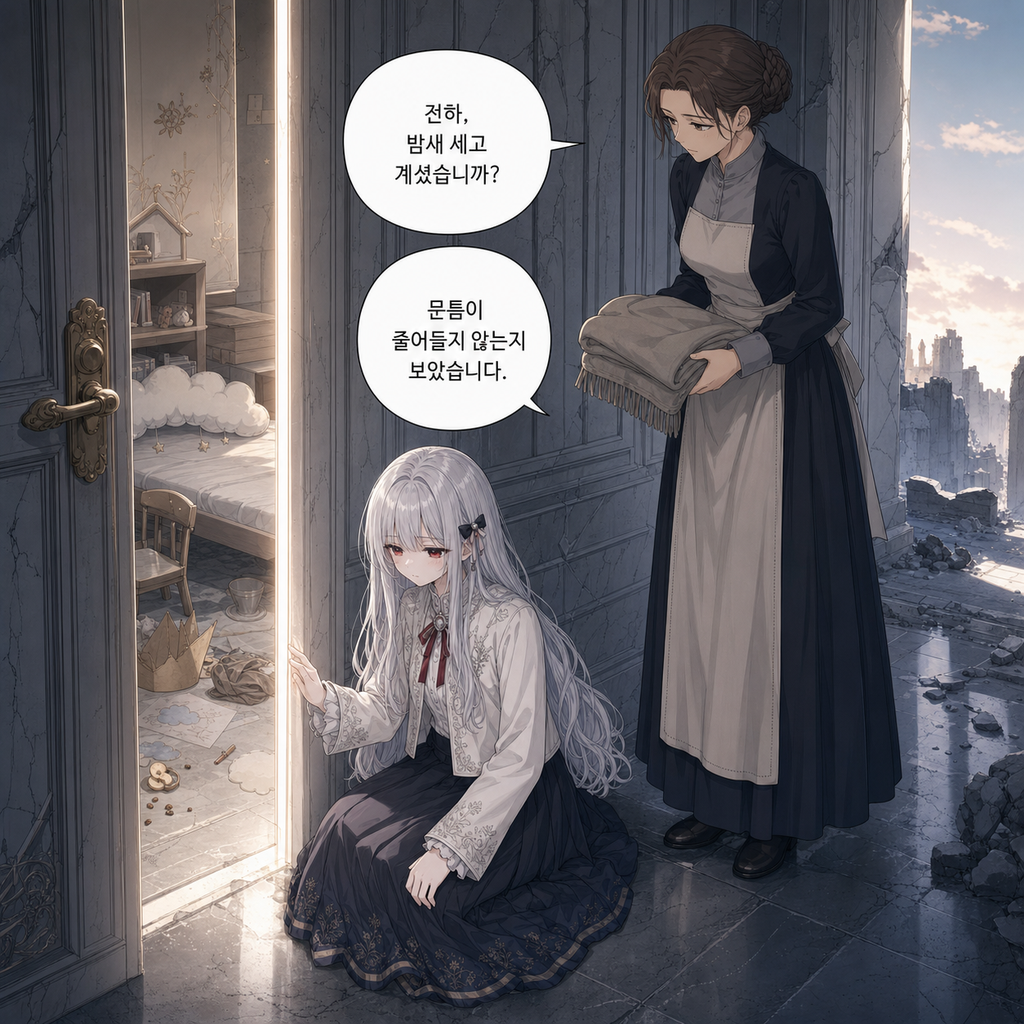 짐은 돌아가지 않기로 했다 043화 - 무너진 것들을 세는 버릇 001컷