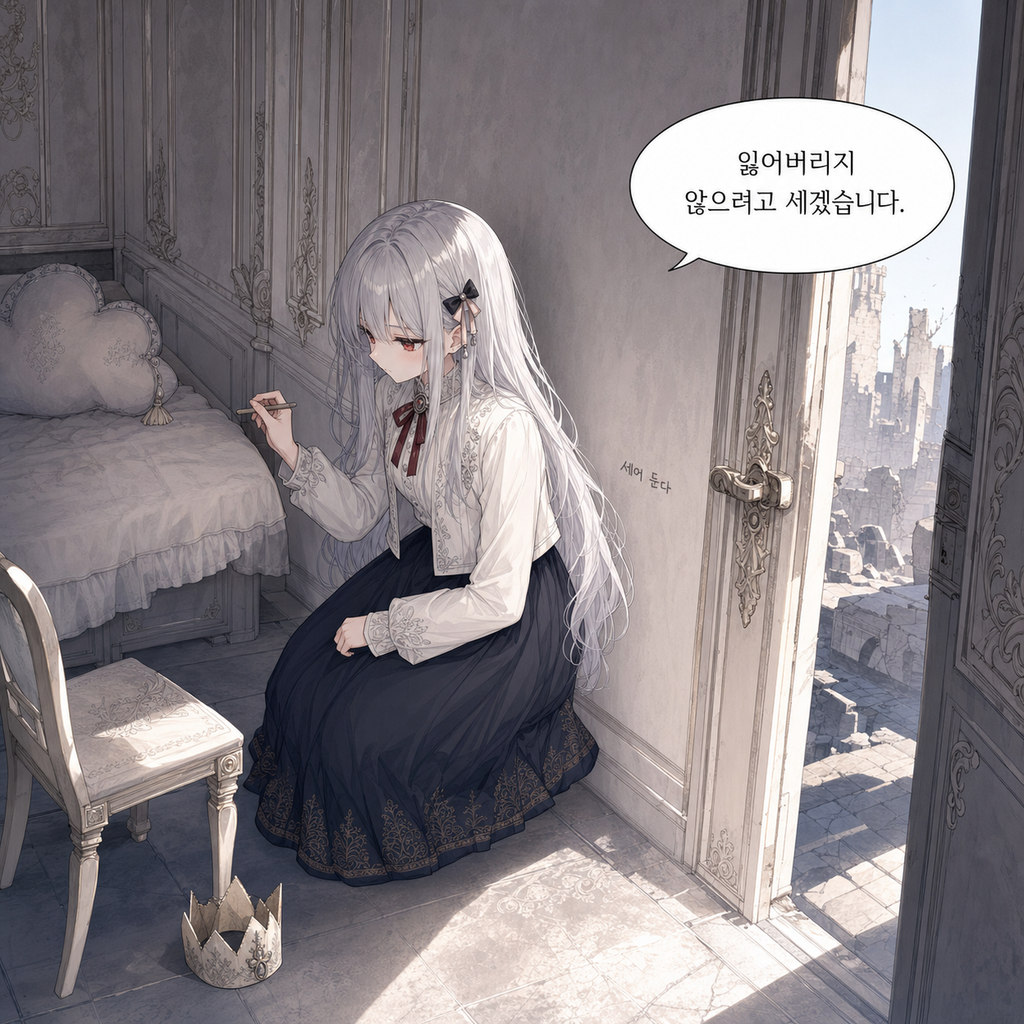 짐은 돌아가지 않기로 했다 043화 - 무너진 것들을 세는 버릇 009컷