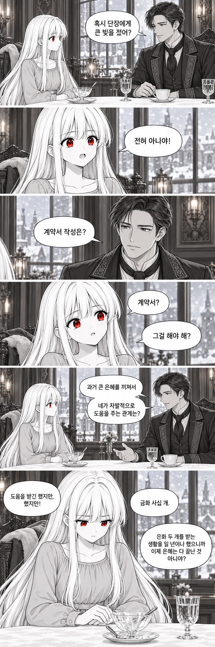 8화 은화 두 개의 값, 원고 3 / 8