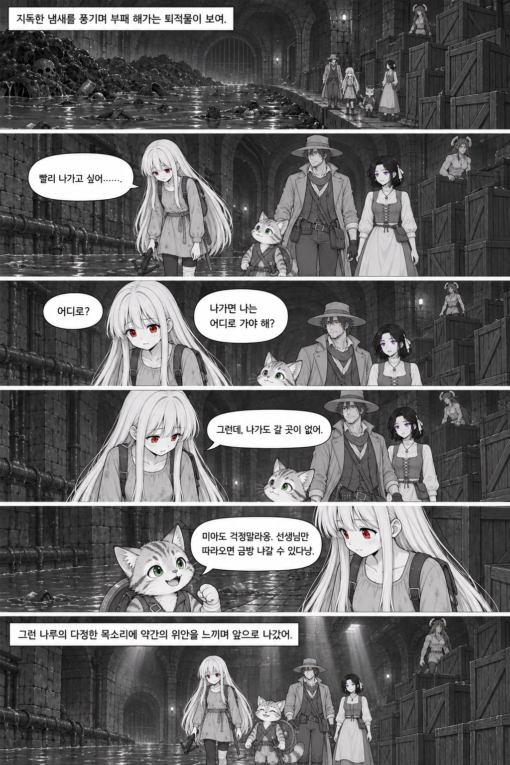 17화 가시나무와 하얀 손, 원고 2 / 8
