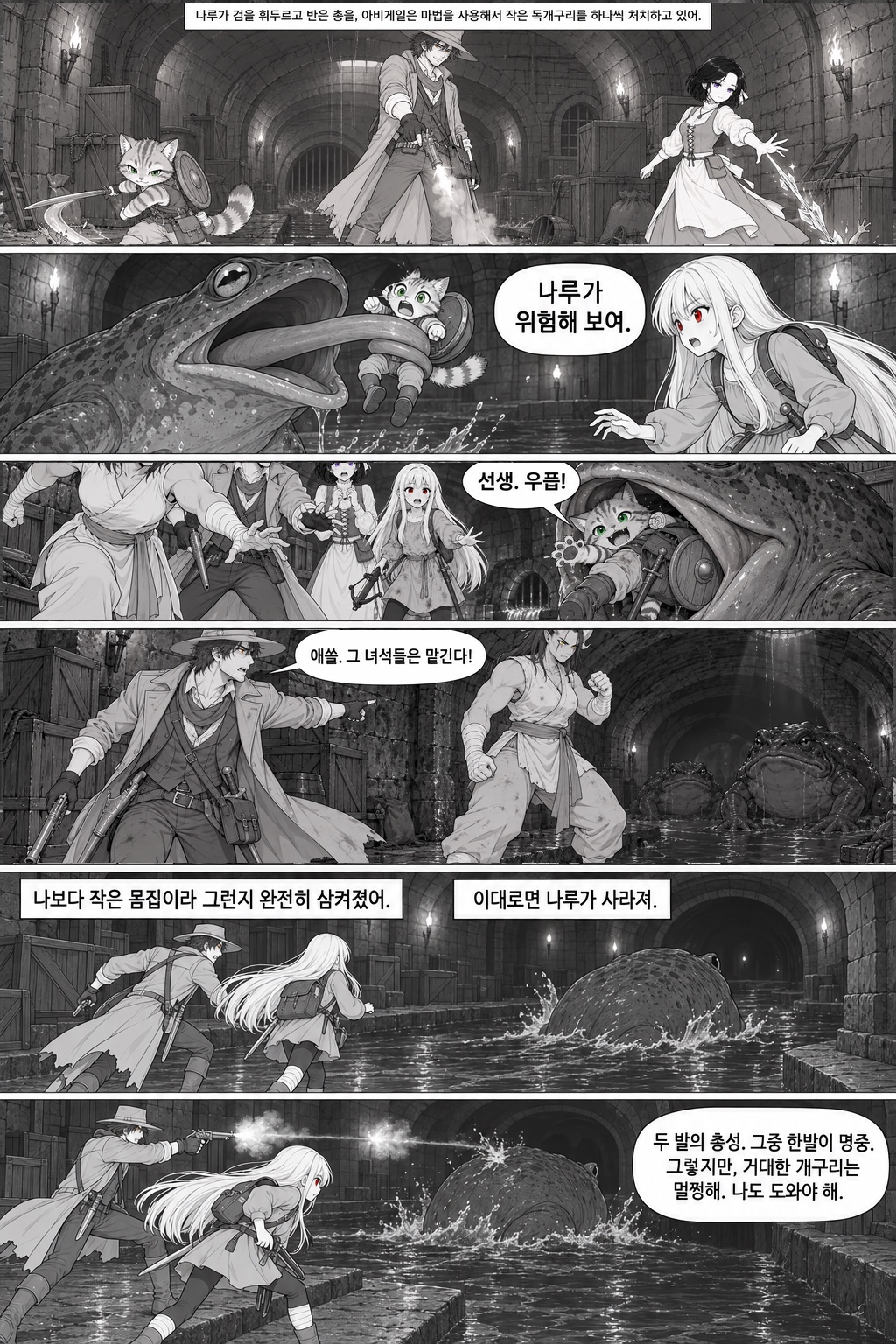 19화 개구리 뱃속의 노래, 원고 3 / 8