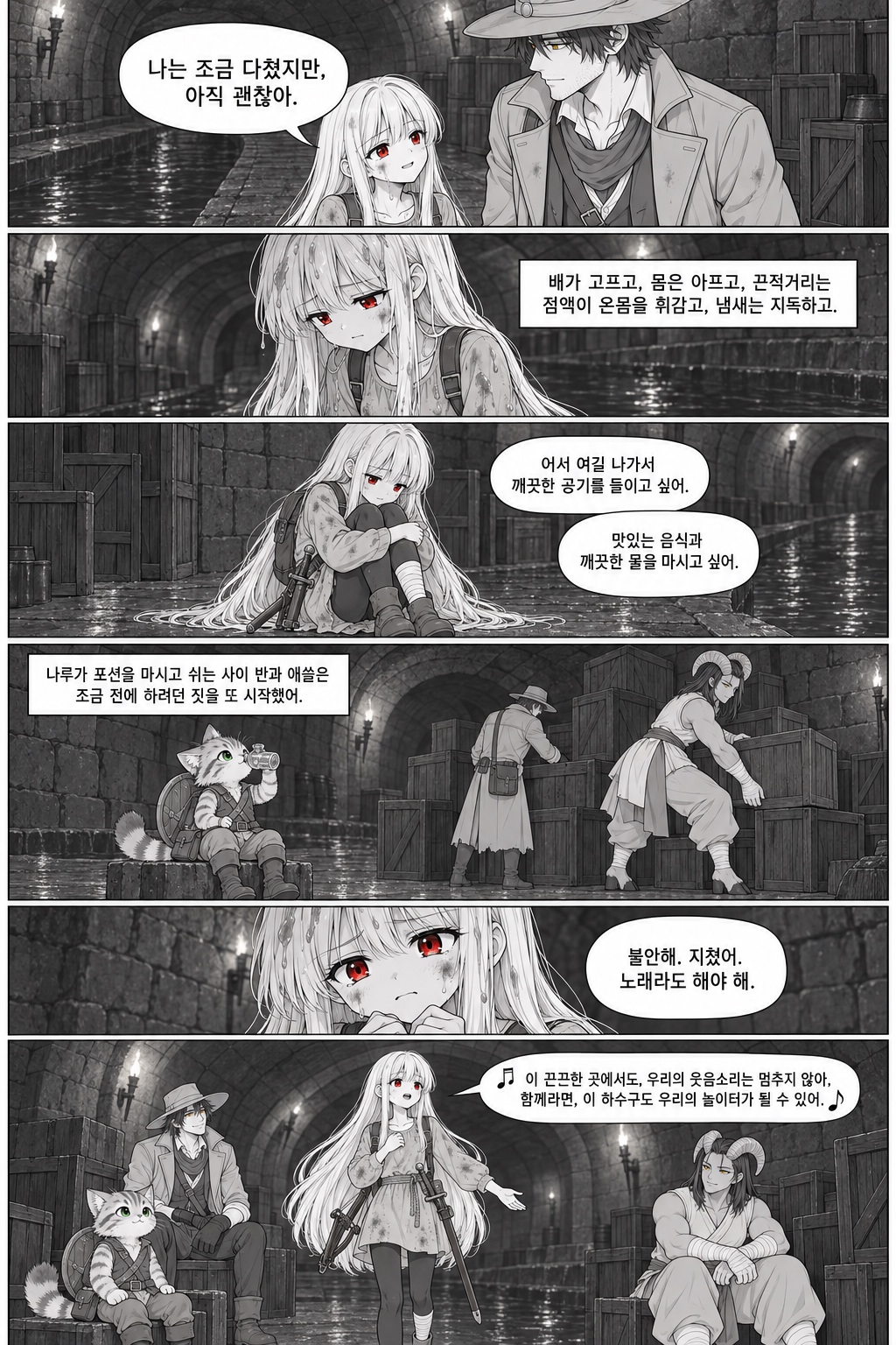 19화 개구리 뱃속의 노래, 원고 6 / 8