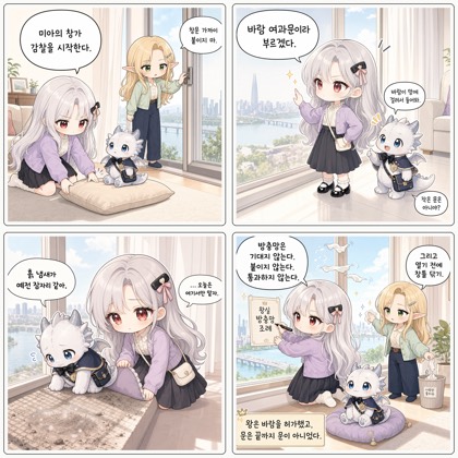 바람 여과문 감찰