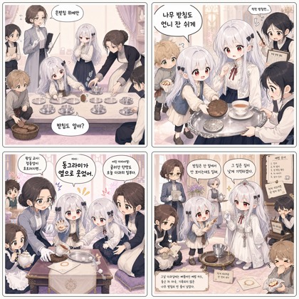 받침이 먼저 둥글었다