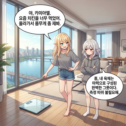 저주받은 판석 (부제: 체중계의 진실)