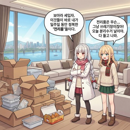 연금술의 던전 (부제: 분리수거의 고통)