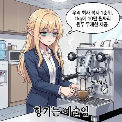 검은 물의 진실 (부제: 커피의 연금술)