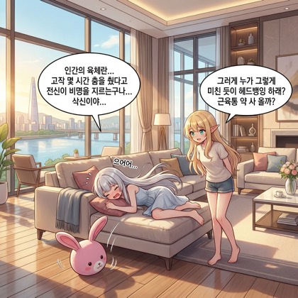 근육통의 역습 (부제: 불사조의 안마 서비스)