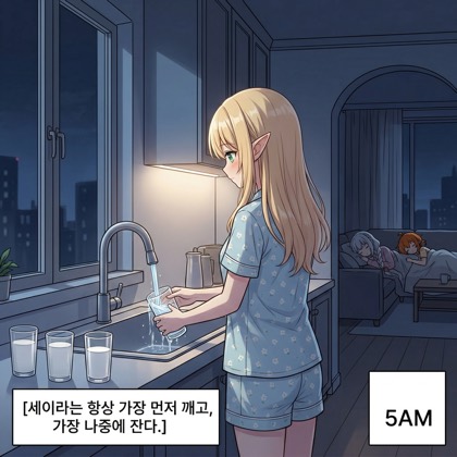 121화: 왕의 새벽 (부제: 짐이 먼저 깬 것뿐이니라)
