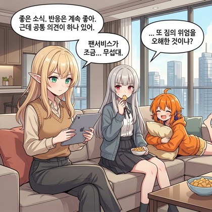 124화: 팬서비스의 실전 (부제: 배운 대로 했는데 왜 더 난리죠)