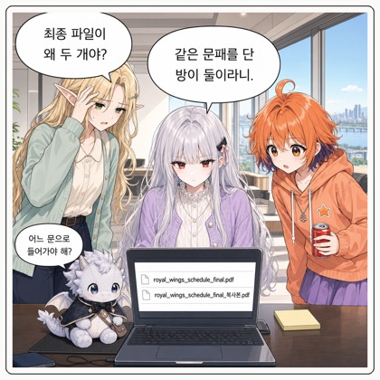 160화: 같은 이름의 두 문 (부제: 파일 이름은 문패이지 통로가 아닙니다)