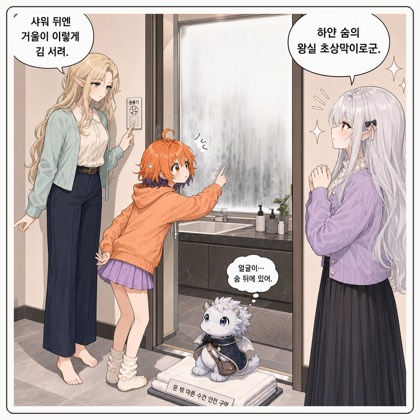 165화: 하얀 숨의 거울 (부제: 거울은 새 몸을 만드는 문이 아닙니다)