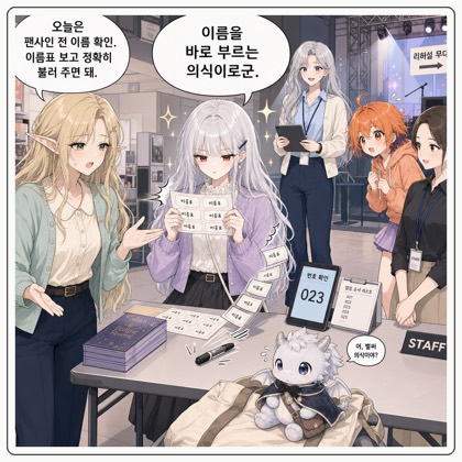 178화: 이름표가 먼저 노래했다 (부제: 팬 이름은 왕실 호칭표가 아닙니다)