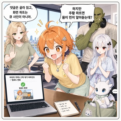 182화: 댓글창이 먼저 주황색으로 뛰었다 (부제: 실시간 반응은 왕실 전령문이 아닙니다)