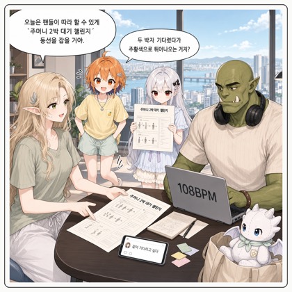 183화: 두 박자는 길을 안다 (부제: 챌린지는 왕실 대기 의식이 아닙니다)