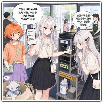 191화: 장바구니가 아직 빌림 중이었다 (부제: 빈 손잡이도 주인이 있을 수 있습니다)