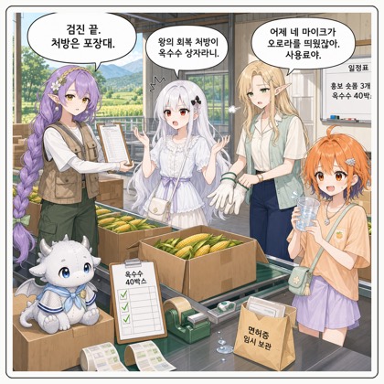 194화: 옥수수 상자가 먼저 라이브를 켰다 (부제: 회복 3%는 노동 단축이 안 됩니다)