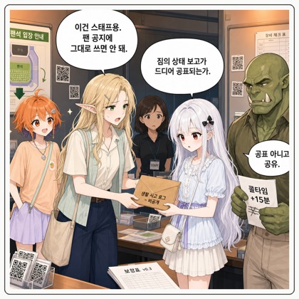 197화: 사고 로그가 먼저 팬석에 앉았다 (부제: 인간 기준표 밖은 팬서비스 문구가 아닙니다)