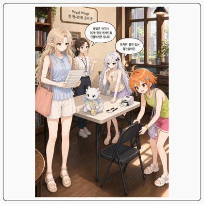 205화: 번호표는 왕실 초대장이 아닙니다 (부제: 팬사인회 준비의 작은 전쟁)