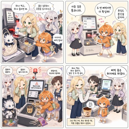 셀프계산대 삐빅 재판