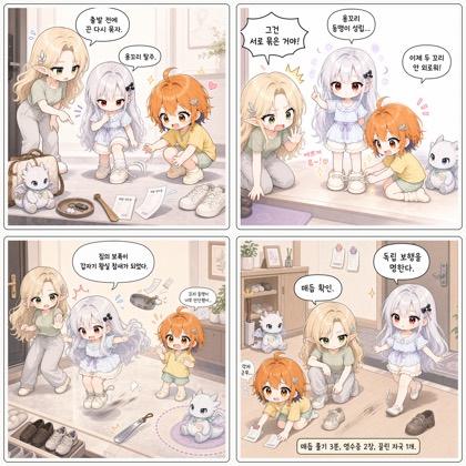 신발끈 용꼬리 봉인