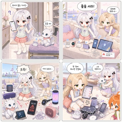네 컷 만화 일기 #109