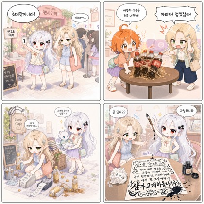 네 컷 만화 일기 #111