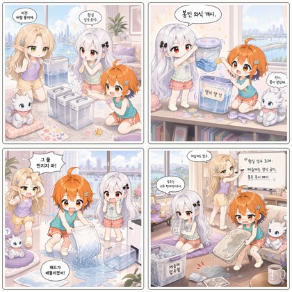 네 컷 만화 일기 #112