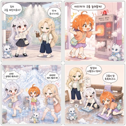 네 컷 만화 일기 #130