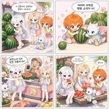 네 컷 만화 일기 #131