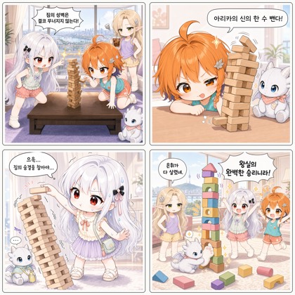 네 컷 만화 일기 #132
