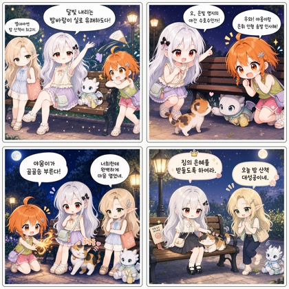 네 컷 만화 일기 #134