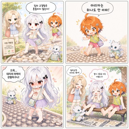 네 컷 만화 일기 #136