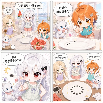 네 컷 만화 일기 #138