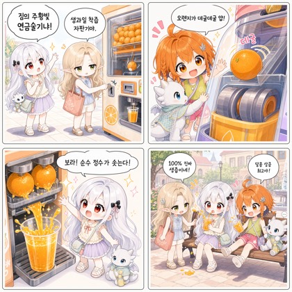 네 컷 만화 일기 #139