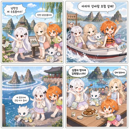 네 컷 만화 #155